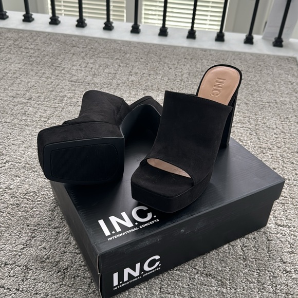 Rali Womens Open Toe Slip on Platform Sandals - Picture 5 of 5